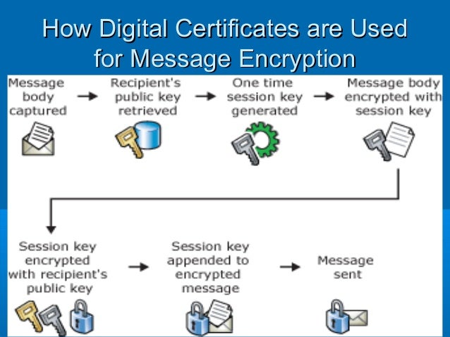 Digital certificates