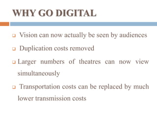 Digital Cinema ppt | PPTX