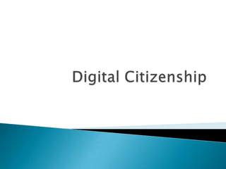 Digital Citizenship 