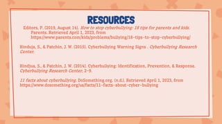 Curated visual reference: Gallery Detail: Parents Guide To Cyberbullying