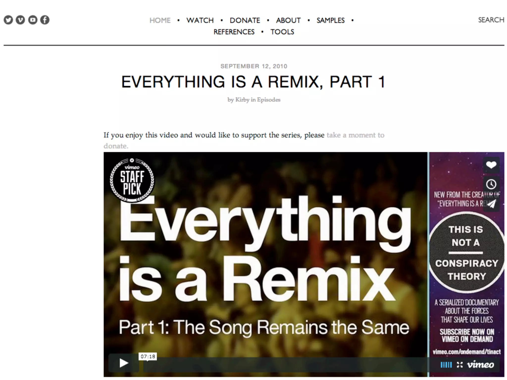 How do we develop a culture that respects and
understands the rights of both creators and
consumers and the increasingly limited
distinction between these two groups?

 