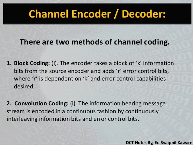 Digital Communication Techniques