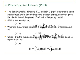 Psd Function Digital Communication Lecture module - 1 | PPT