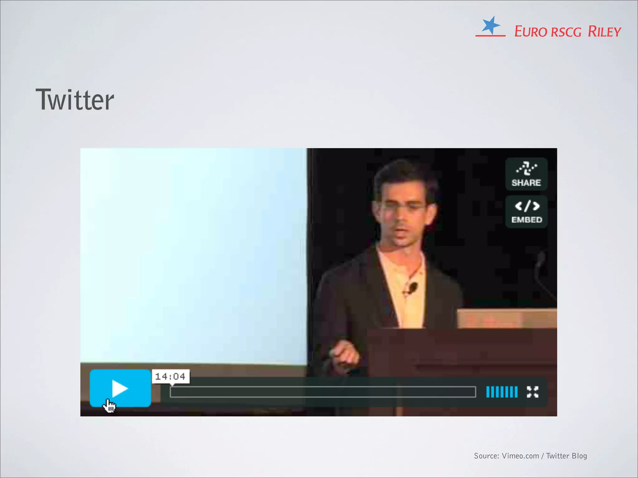 Twitter




          Source: Vimeo.com / Twitter Blog
 