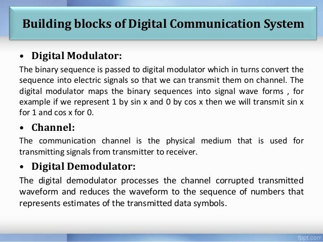 Digital communication system