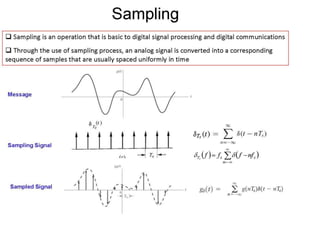 Digital Communication System, Sampling & Quantization | PDF