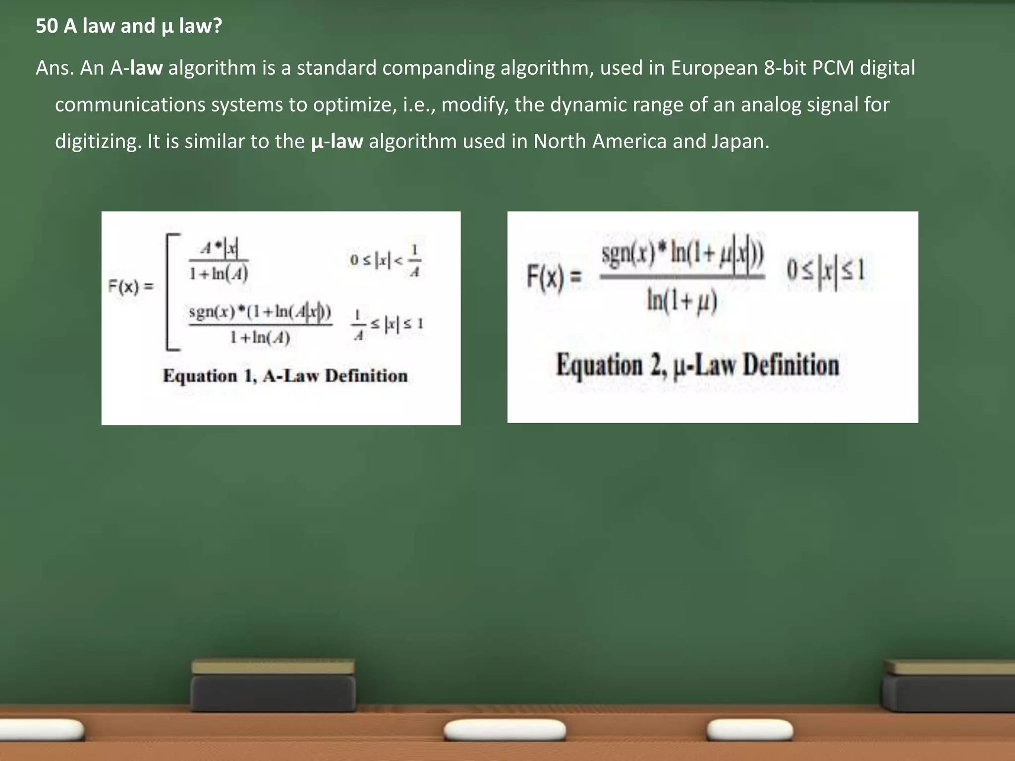 Digital communication viva questions | PPTX