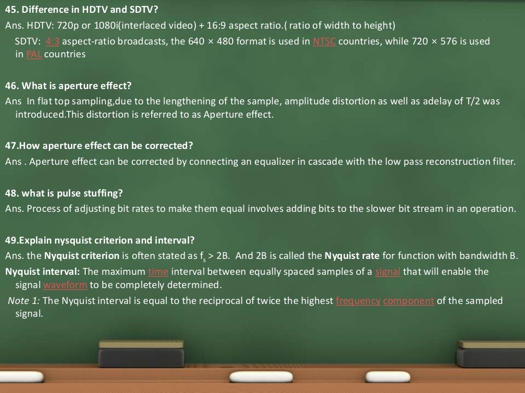 Digital communication viva questions