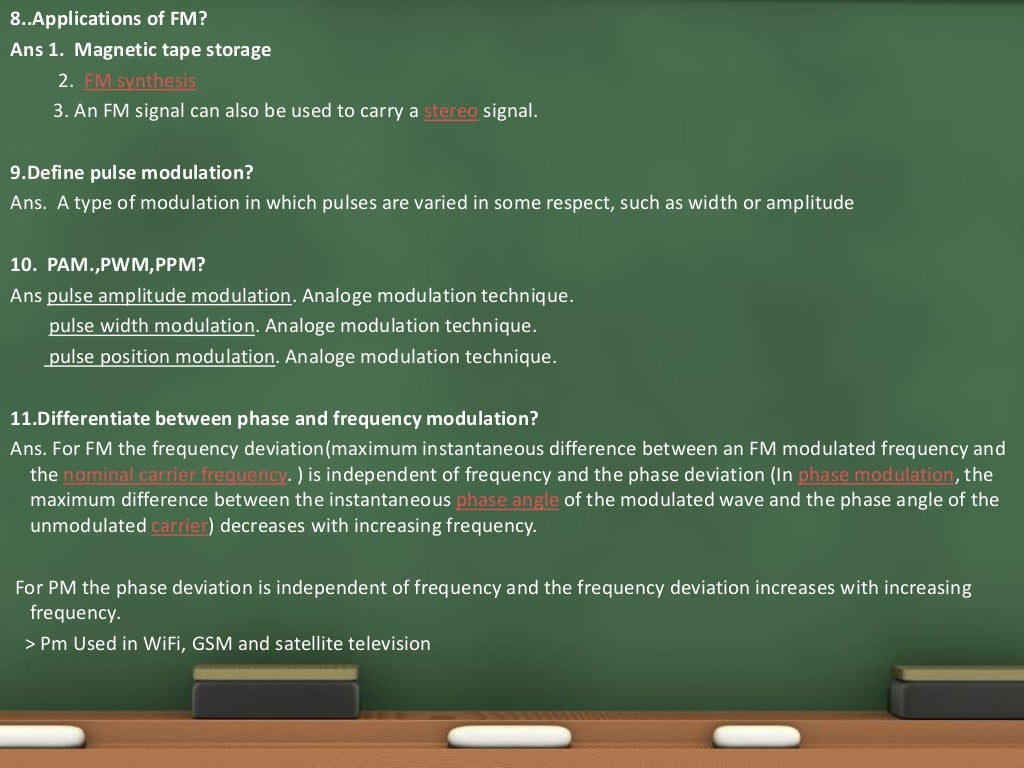 Digital communication viva questions