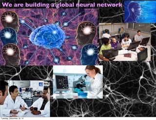 We are building a global neural network
Tuesday, December 16, 14
 