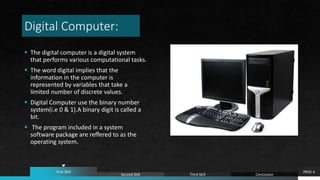 Digital Computer | PPT