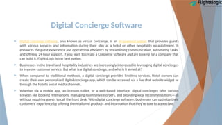 Digital Concierge Software | Travel Concierge Software | PPTX