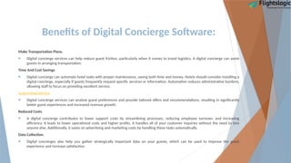 Digital Concierge Software | Travel Concierge Software | PPTX