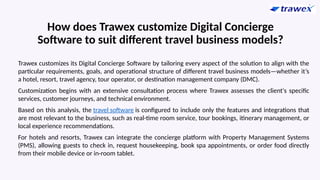 Digital Concierge Software | Virtual Concierge Software | PPTX