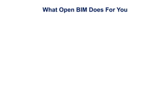 What Open BIM Does For You
What openBIM Does For You - buildingSMART in Four Minutes.mp4
 