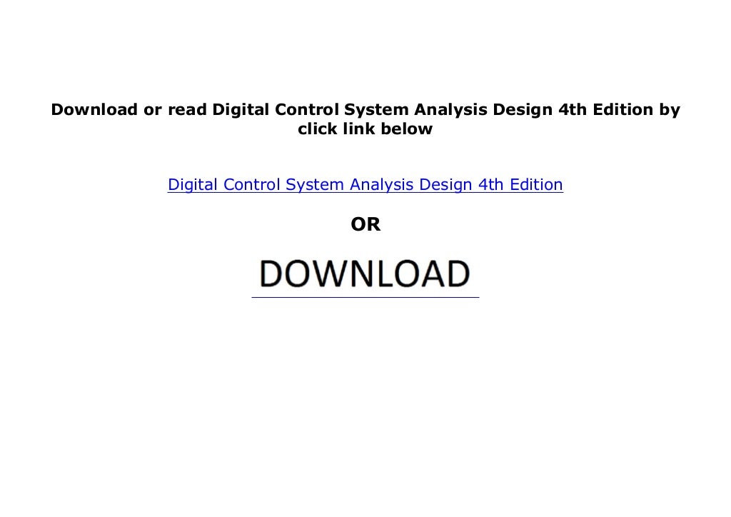 P.D.F_book Digital Control System Analysis Design 4th Edition 'Full