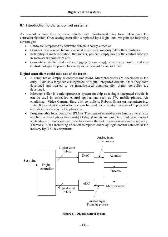 Digital control systems