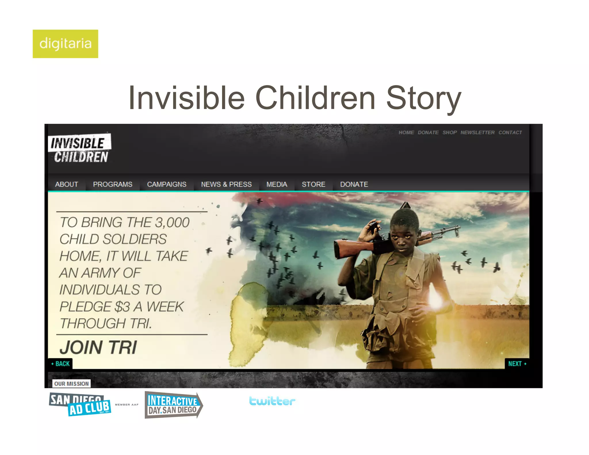 Invisible Children Story
 