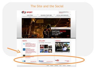 The Site and the Social  