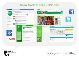Social Media at Keep Britain Tidy 
