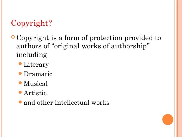 Digital copyright