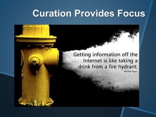 Curation Provides Focus
 