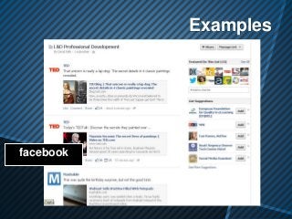 facebook
Examples
 
