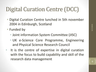 Digital Curation Centre Pptx