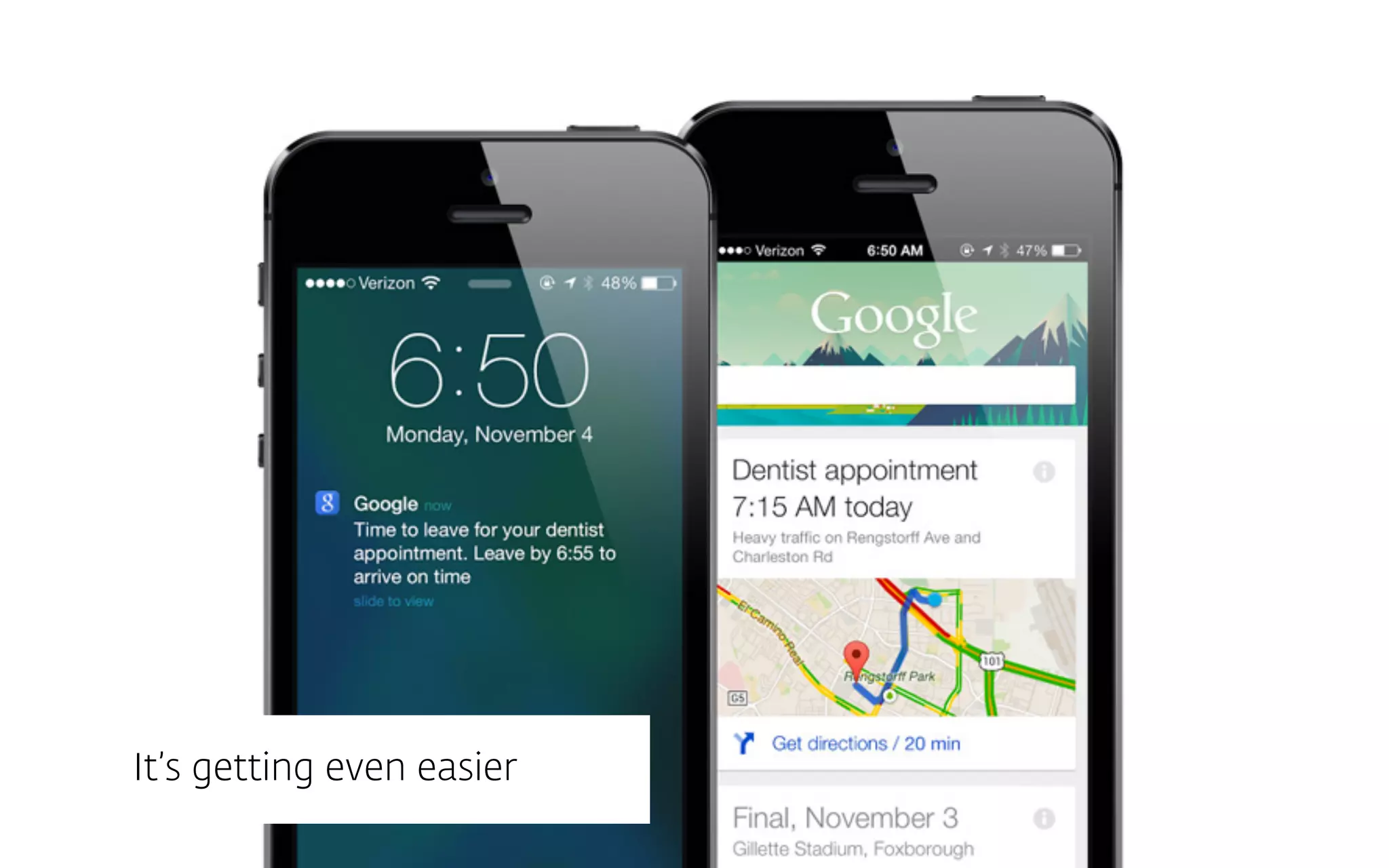 It’s getting even easier
 