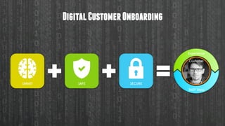 DigitalCustomerOnboarding
SMART SECURESAFE
Customer
Identity
Experience
360* View
 