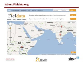 About Fieldata.org 
 