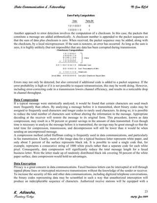 Digital data communications | PDF