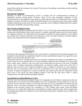 Digital Data Transfer Systems Examples Digital data communications | PDF