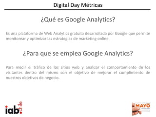 Presentación Google Analytics | PPTX