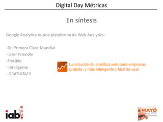 Presentación Google Analytics | PPTX