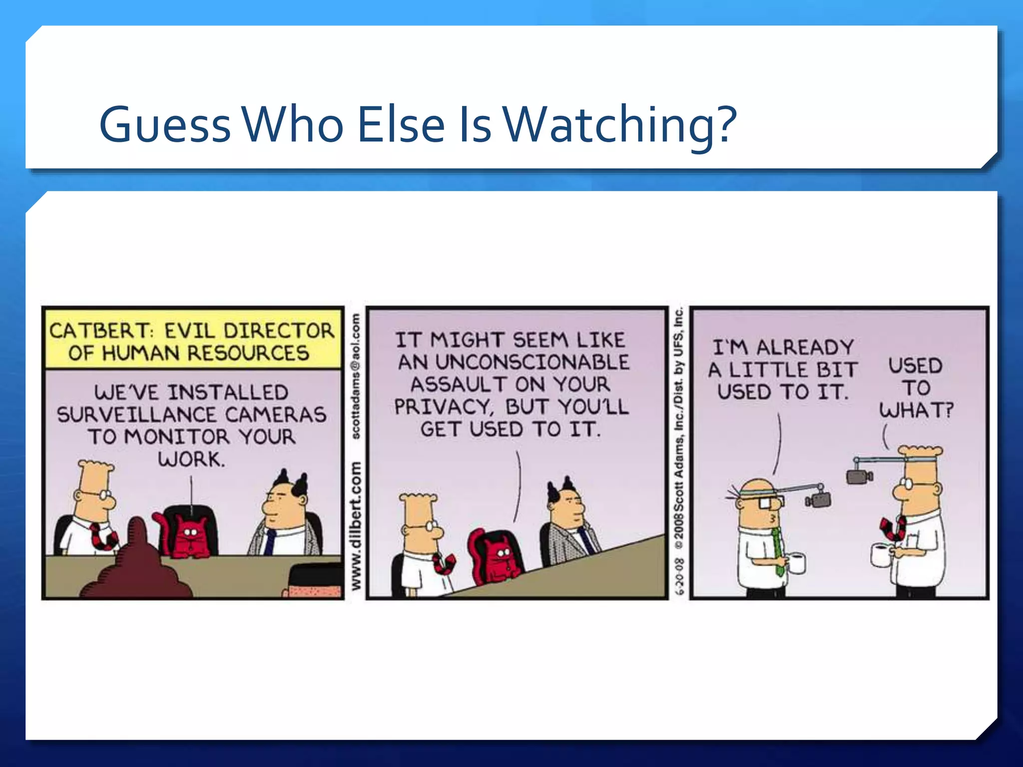 GuessWho Else IsWatching?
 
