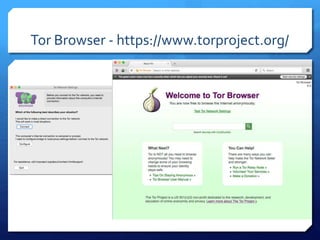 Tor Browser - https://www.torproject.org/
 