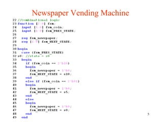 5
Newspaper Vending Machine
2012 Lecture 23
 