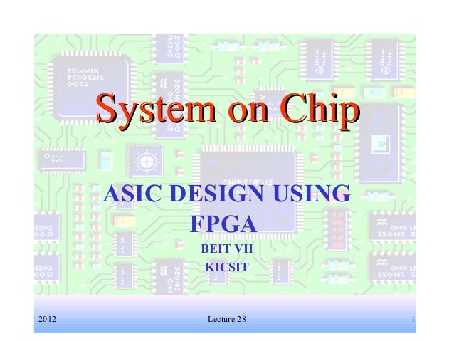Asic design video lectures — 2