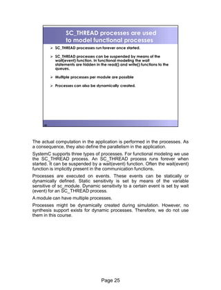 Digital Design With Systemc (with notes) | PDF