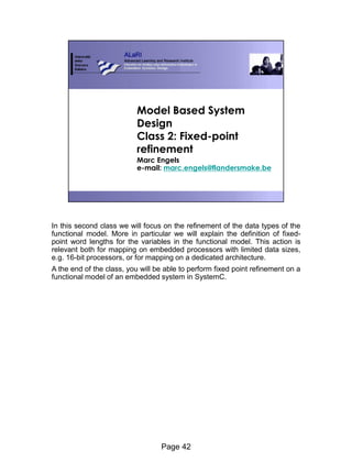 Digital Design With Systemc (with notes) | PDF