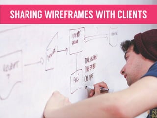 SHARING WIREFRAMES WITH CLIENTS
 