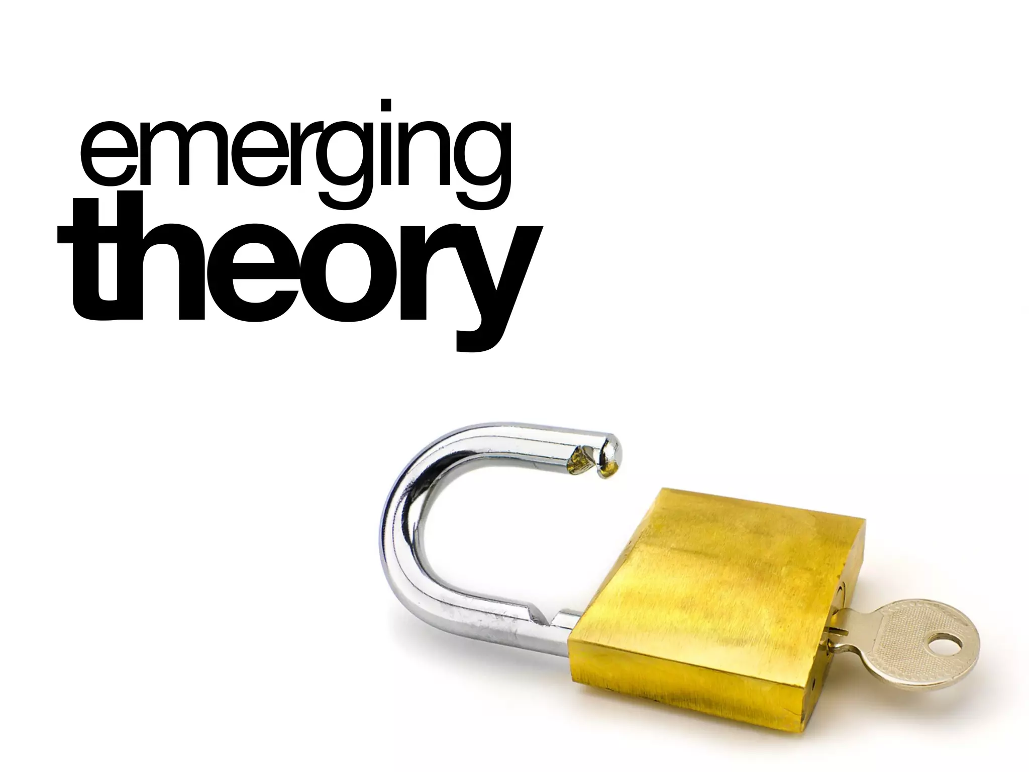 emerging

theory
 