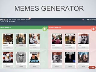 MEMES GENERATOR
 