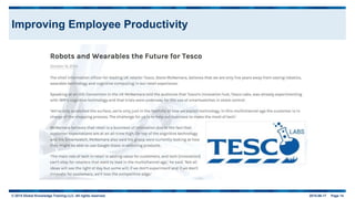 © 2015 Global Knowledge Training LLC. All rights reserved. 2015-06-17 Page 14
Improving Employee Productivity
 