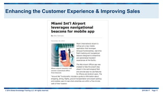 © 2015 Global Knowledge Training LLC. All rights reserved. 2015-06-17 Page 17
Enhancing the Customer Experience & Improving Sales
 