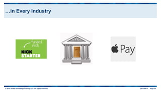 © 2015 Global Knowledge Training LLC. All rights reserved. 2015-06-17 Page 30
…in Every Industry
 