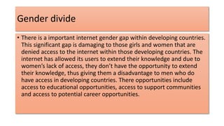 Digital divide in south africa | PPTX