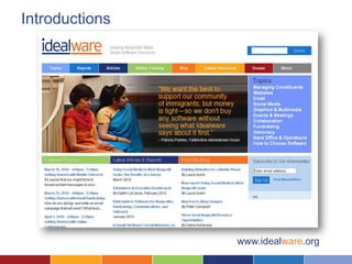 Introductions




                www.idealware.org
 