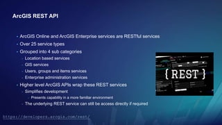 ArcGIS - A Platform for Developers & Startups | PPTX